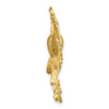Gold Polished Eagle Pendants