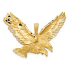 Gold Polished Eagle Pendants