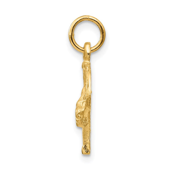 Gold Polished Horse Pendants