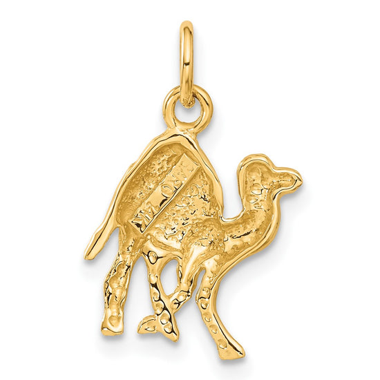 14k Camel Charm