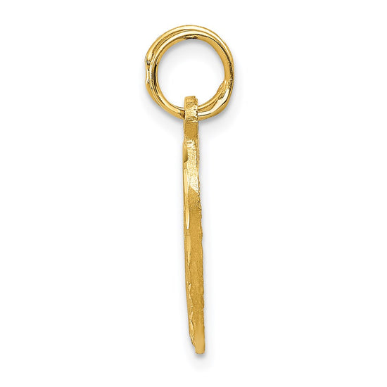 14k 2-Piece Break-Apart MY LOVE TO YOU I GIVE MY HEART Charm