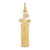 14k Golf Bag Charm