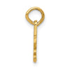 Gold Polished Tennis Pendants