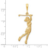 Gold Polished Golf Pendants