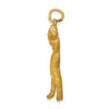 Gold Polished Golf Pendants