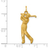 Gold Polished Golf Pendants
