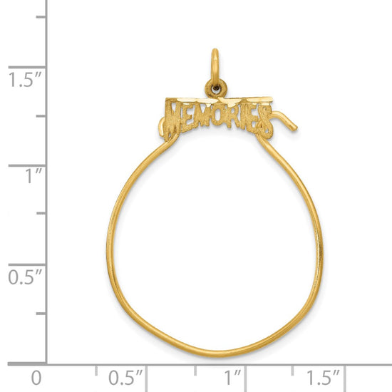 Gold Memories Charm Holders