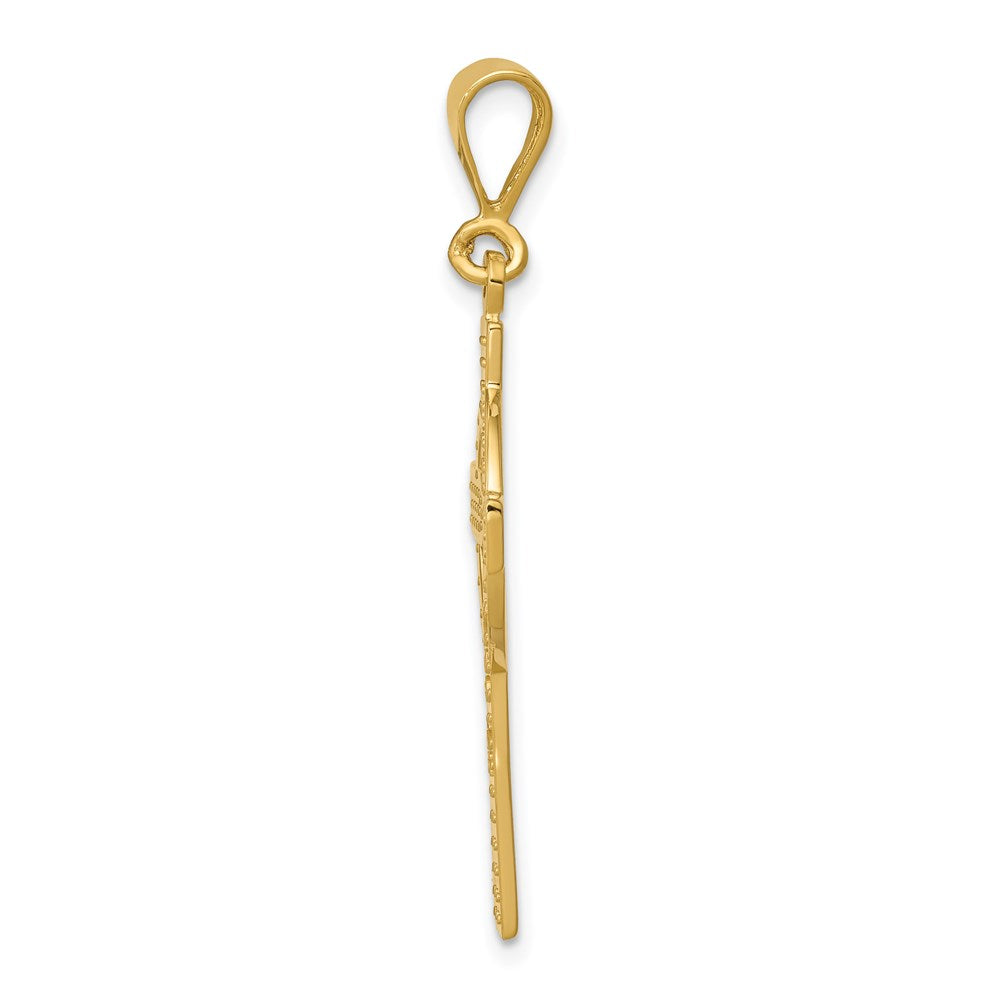 Gold Celtic Cross Pendant