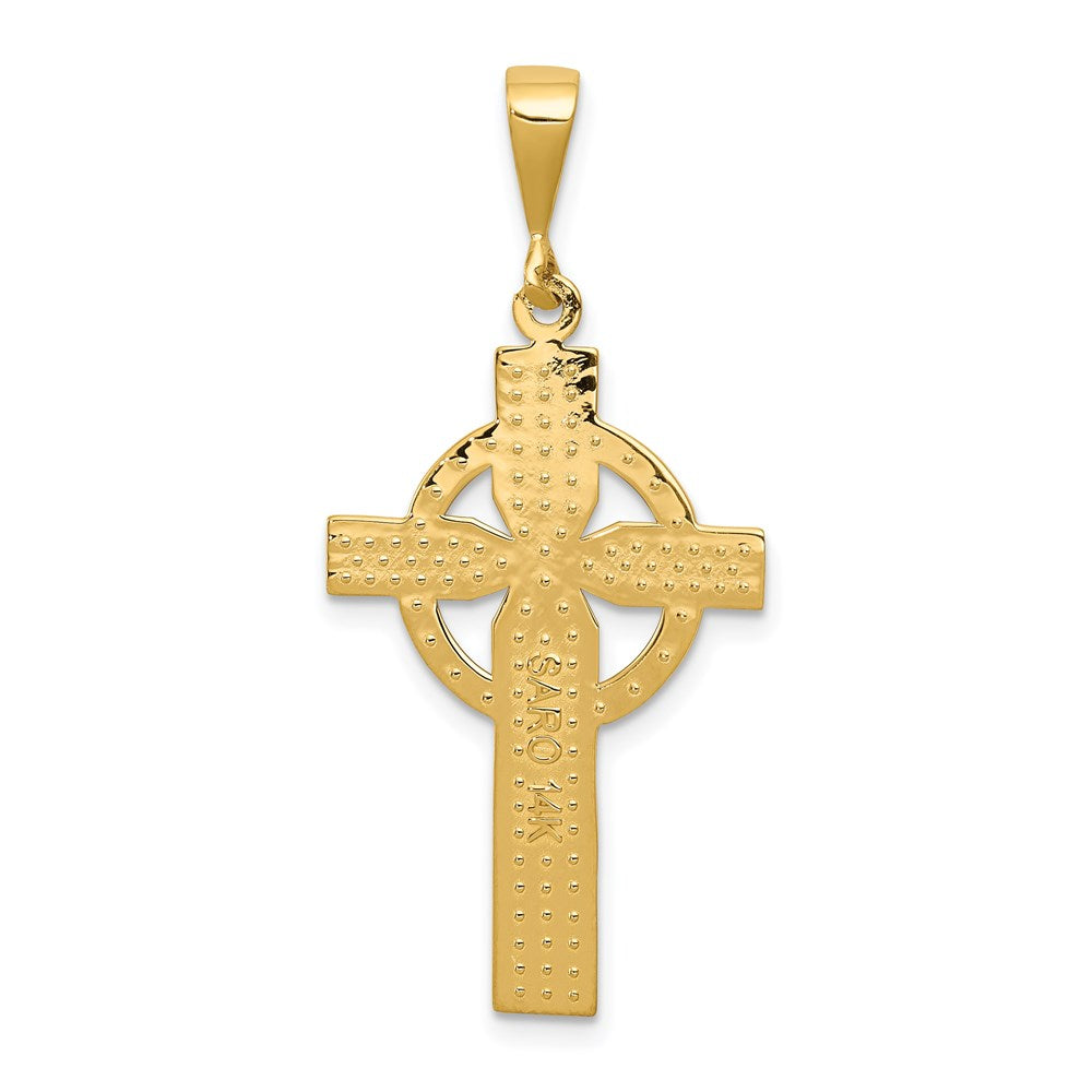 Gold Celtic Cross Pendant