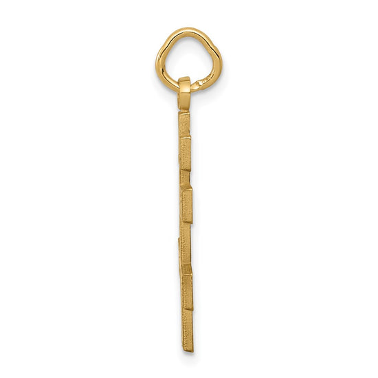 Gold Eastern Orthodox Cross Pendants