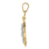 Gold Mariner Crucifix Pendants