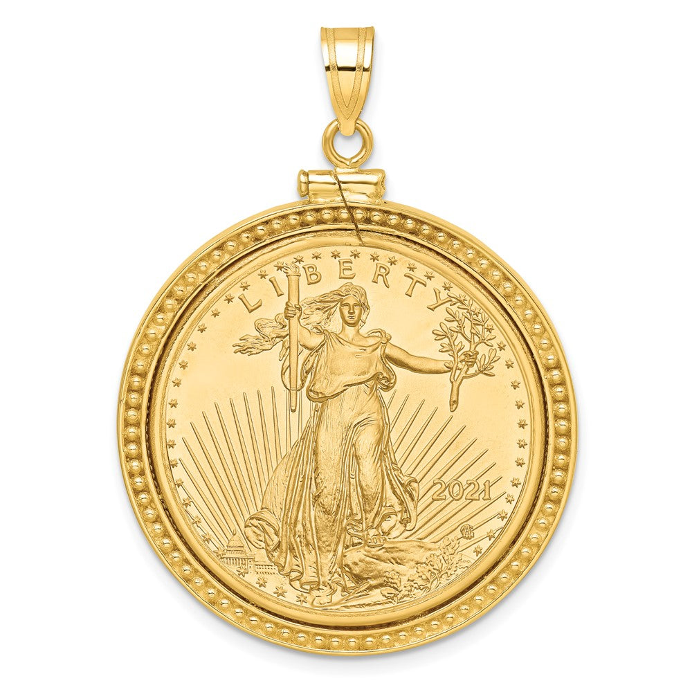 Coin Bezel Pendants