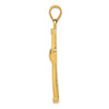 14k Polished Latin Cross Pendant