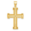 14k Polished Latin Cross Pendant