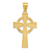 14k Celtic Cross Pendant