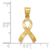 Gold Polished Awareness Pendants