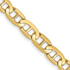Gold (10K & 14K) Concave Anchor Chain