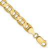 Gold (10K & 14K) Concave Anchor Chain