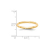 Comfort Fit Lightweight Band — 2 mm