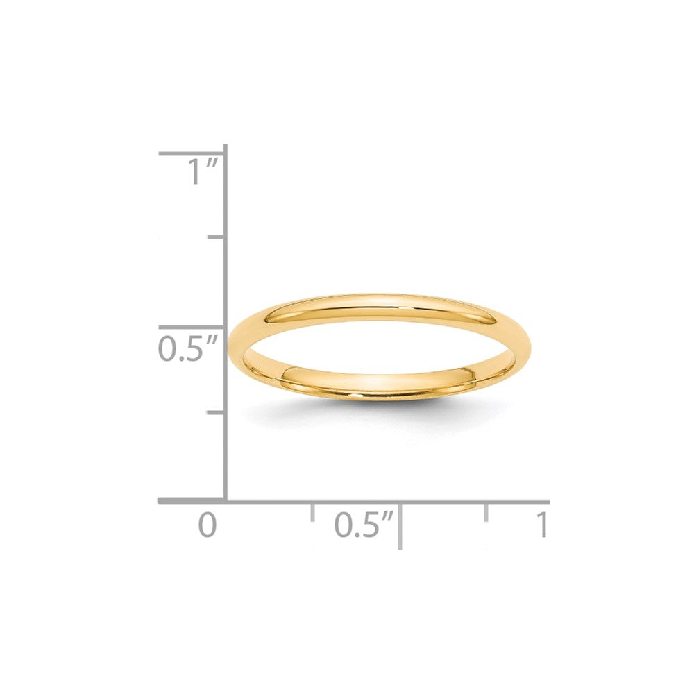 Comfort Fit Lightweight Band — 2 mm