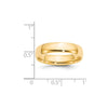 Comfort Fit Lightweight Band — 5 mm