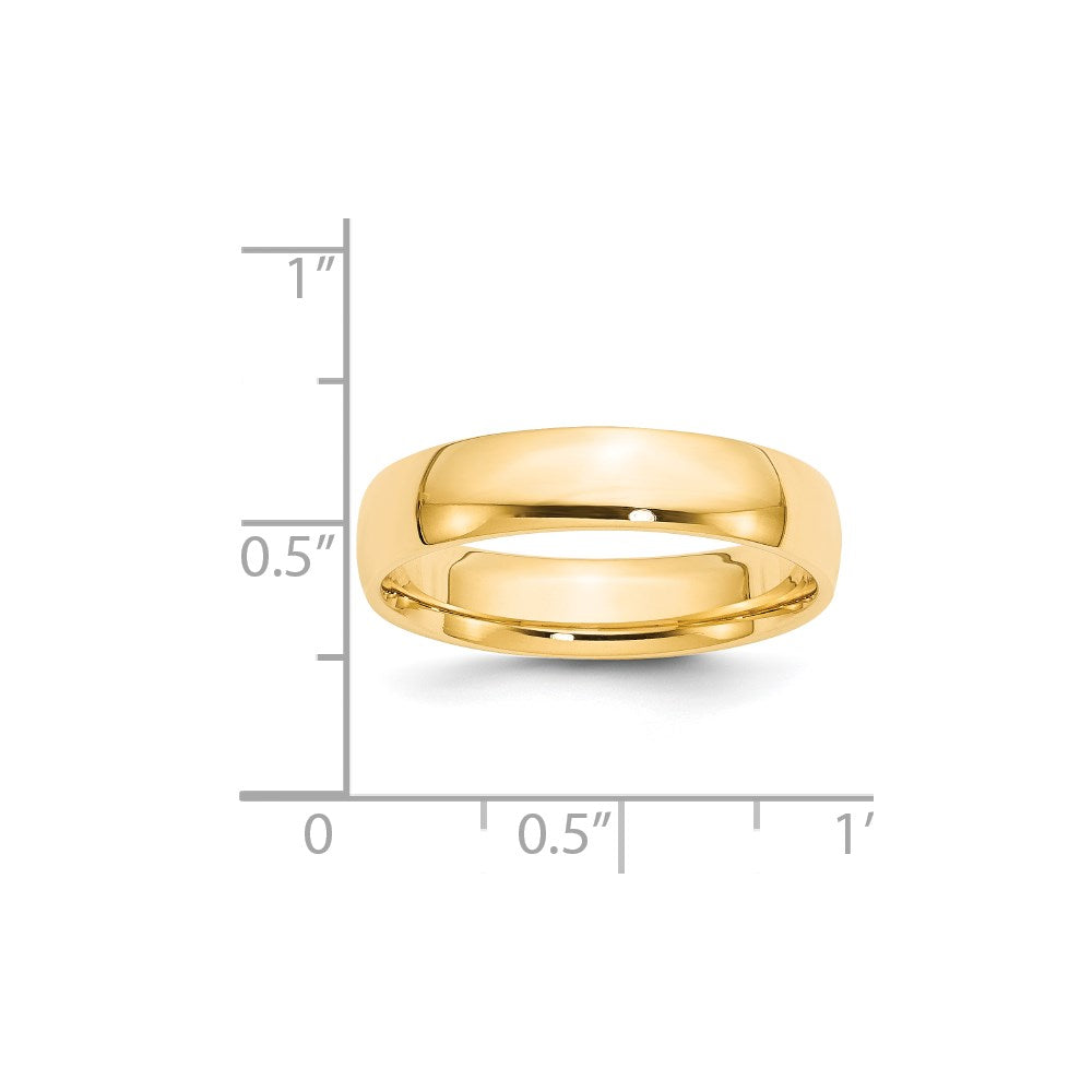 Comfort Fit Lightweight Band — 5 mm