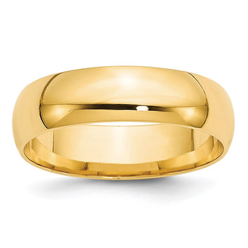 Comfort Fit Lightweight Band — 6 mm
