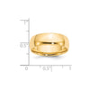 Comfort Fit Lightweight Band — 7 mm