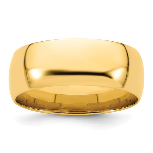 Comfort Fit Lightweight Band — 8 mm