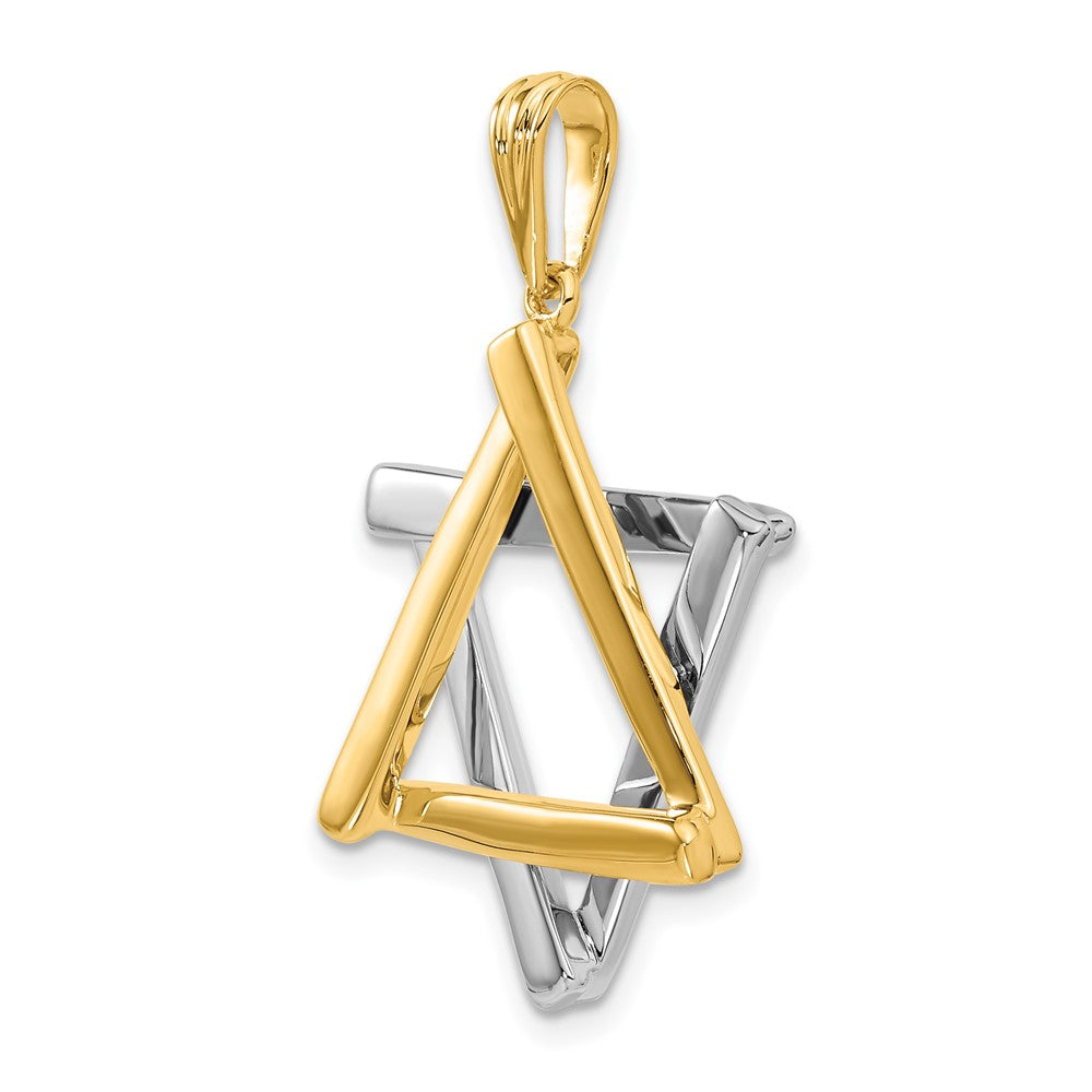 Gold Star of David Pendants