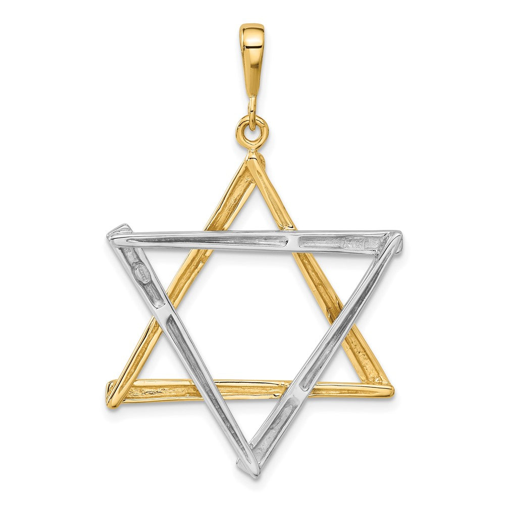 Gold Star of David Pendants