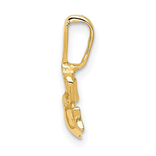 14k Claddagh Charm