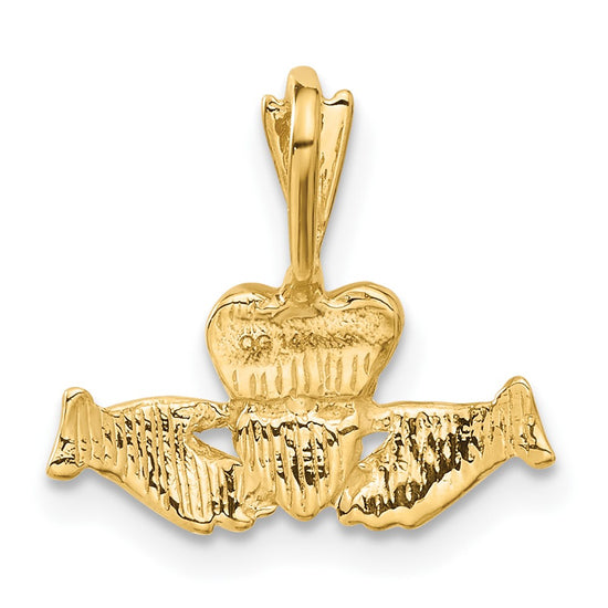 14k Claddagh Charm