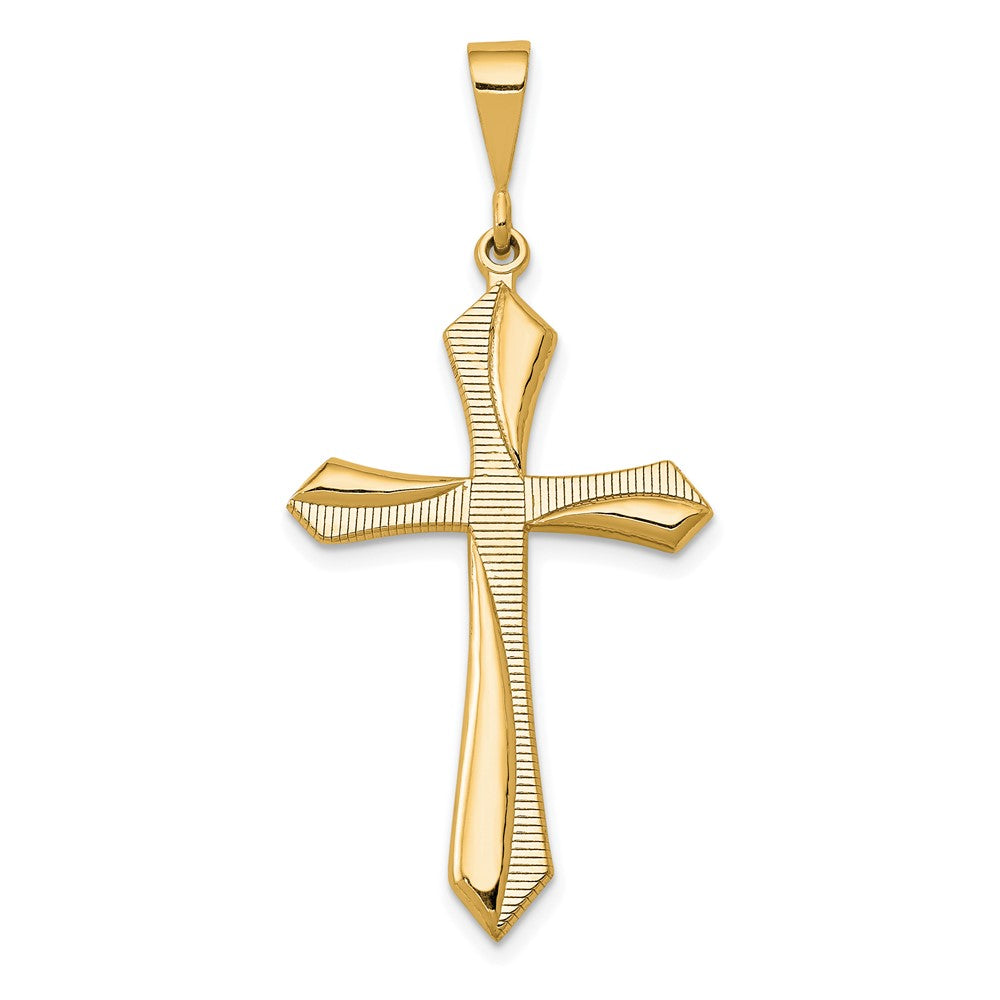 Gold Passion Cross Pendant