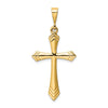 Gold Passion Cross Pendant