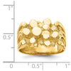 Men's Gold Nugget Rings