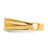 14k 12.0 x 6.0mm Open Back Signet Ring