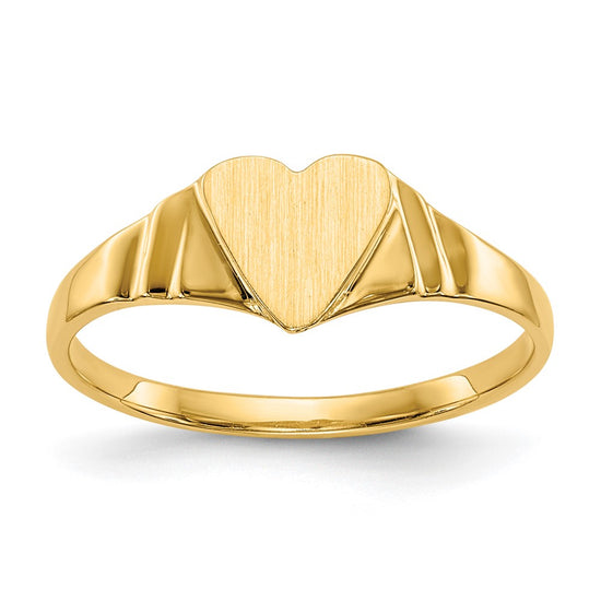 14k Children's Signet Ring