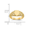 14k Signet Ring