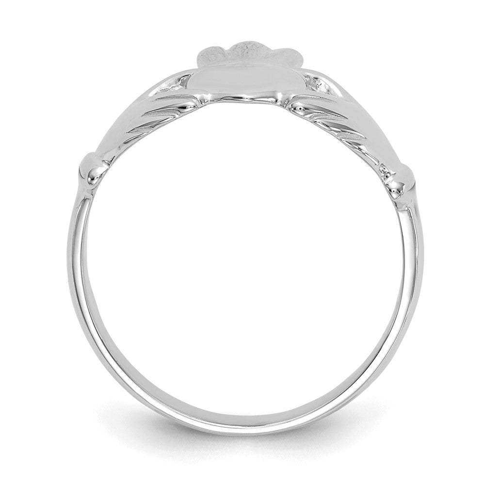 Gold Polished Claddagh Rings