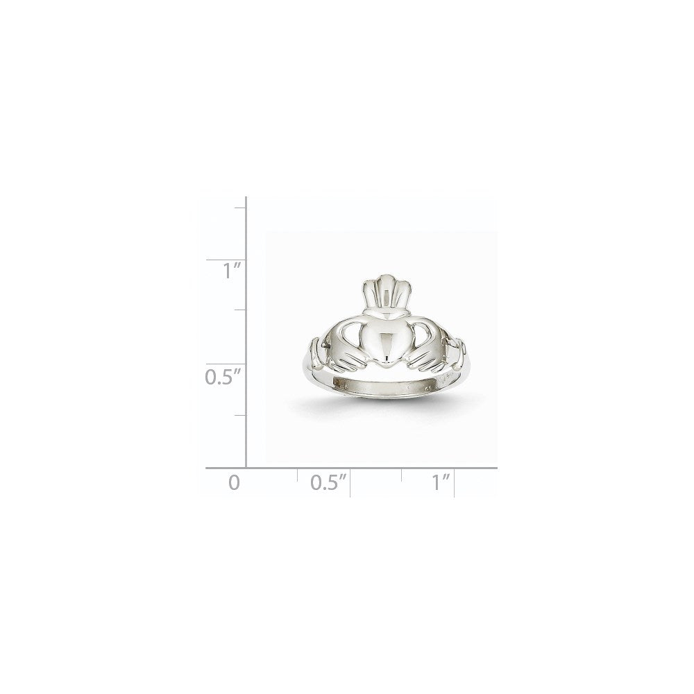 Gold Polished Claddagh Rings