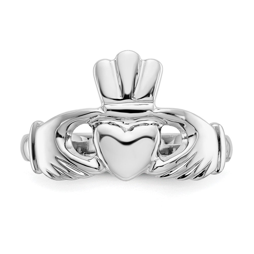 Gold Polished Claddagh Rings