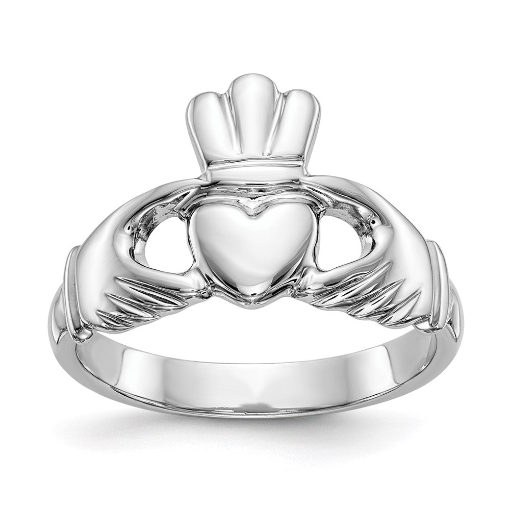 Gold Polished Claddagh Rings