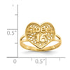 Gold Polished Sweet 16 Rings