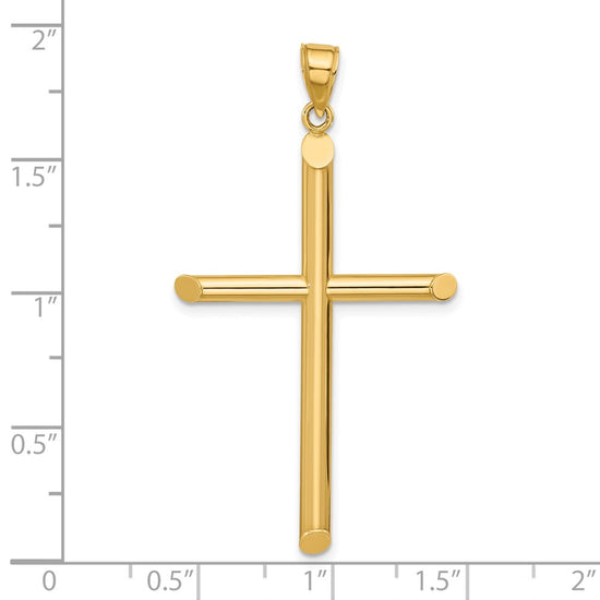 14k Polished Cross Pendant