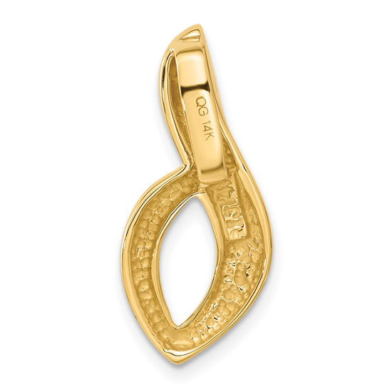 Gold Polished Slide Pendants