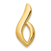 Gold Polished Slide Pendants
