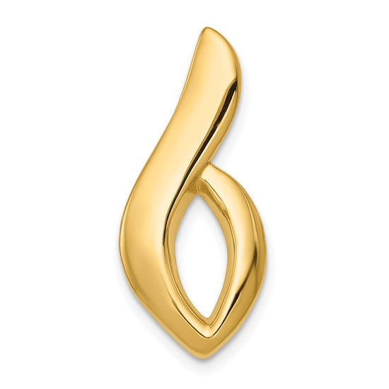 Gold Polished Slide Pendants