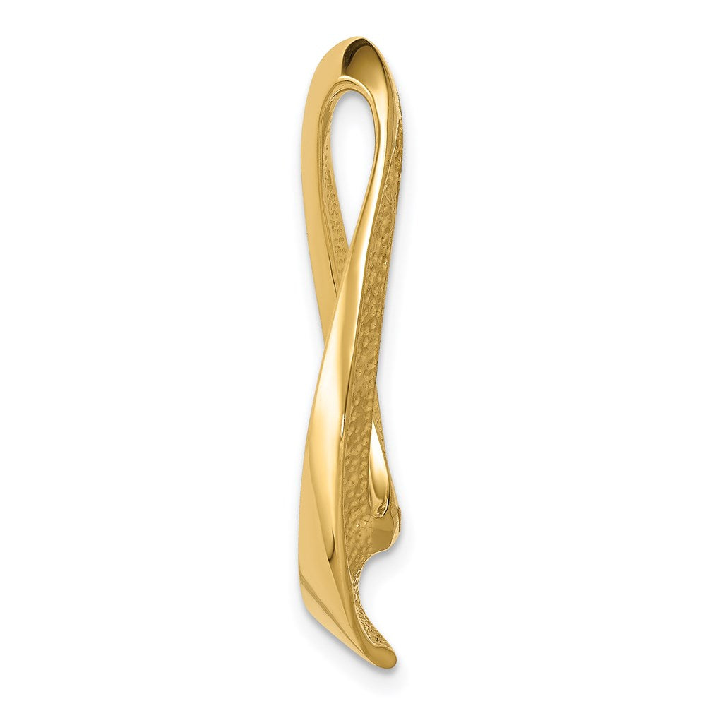 Gold Polished Slide Pendants