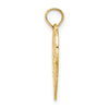14k Solid HAPPY BIRTHDAY Heart Charm
